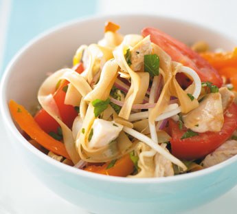 Chicken noodle salad Chicken noodle salad