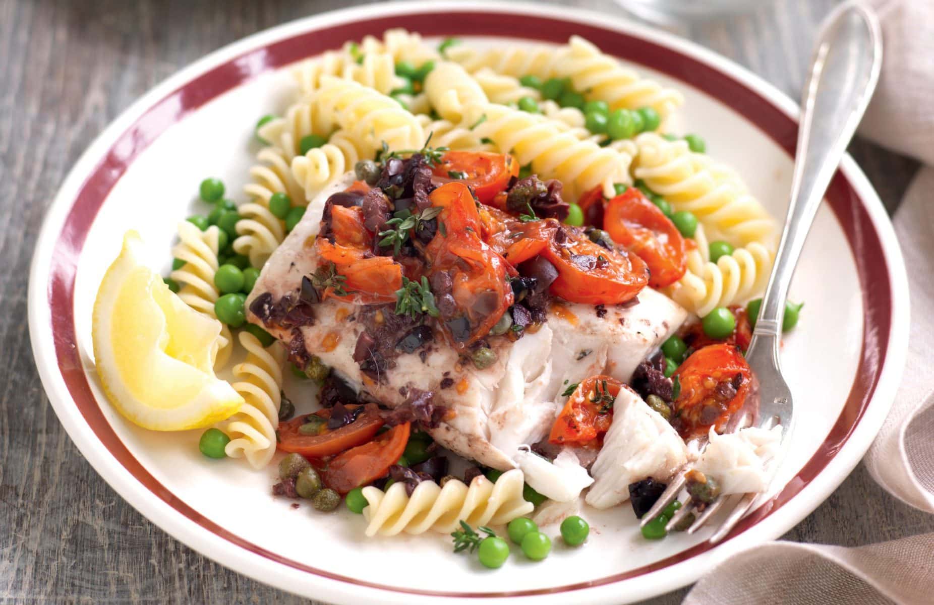 Amalfi baked fish