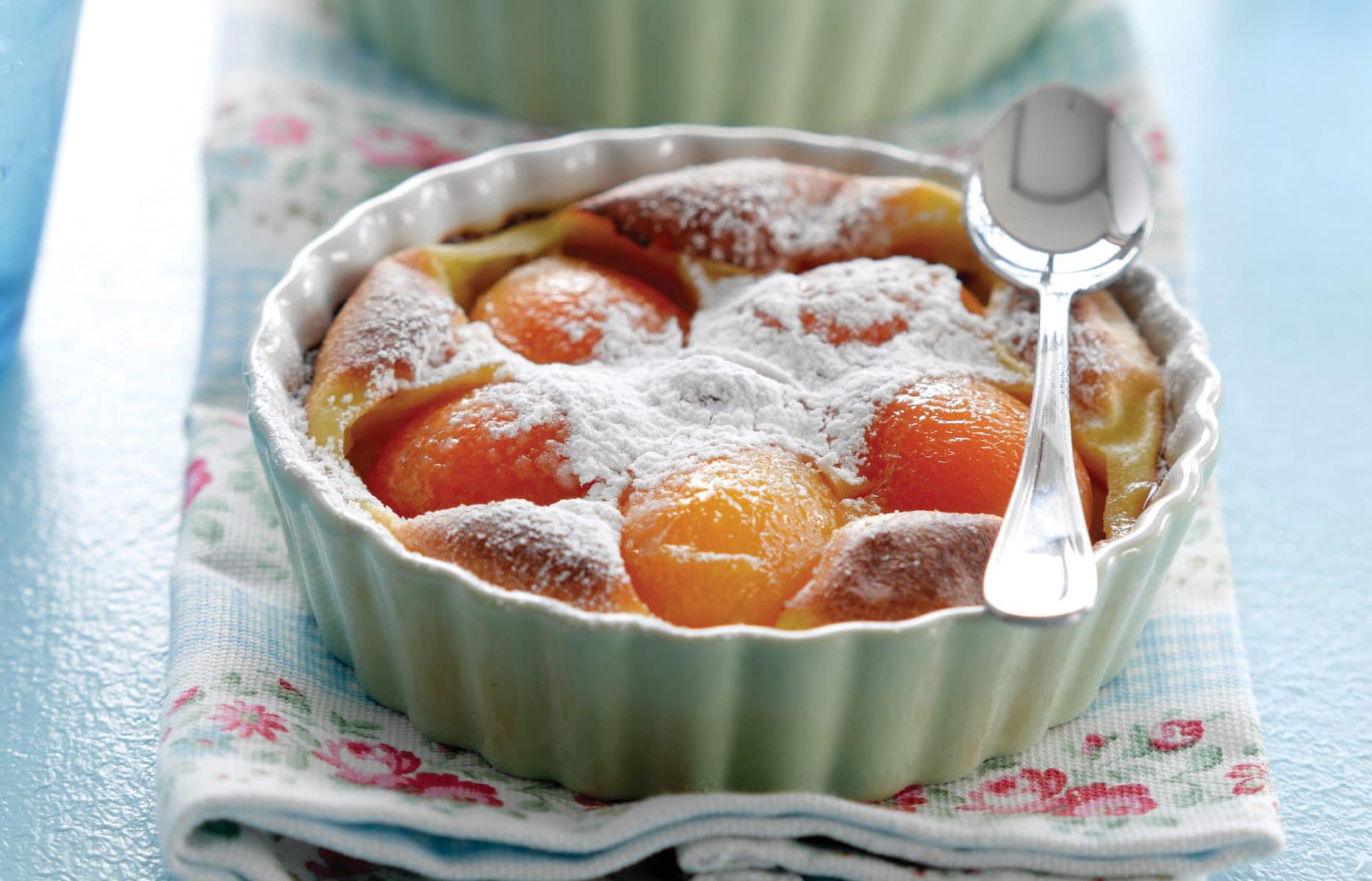 Apricot clafoutis