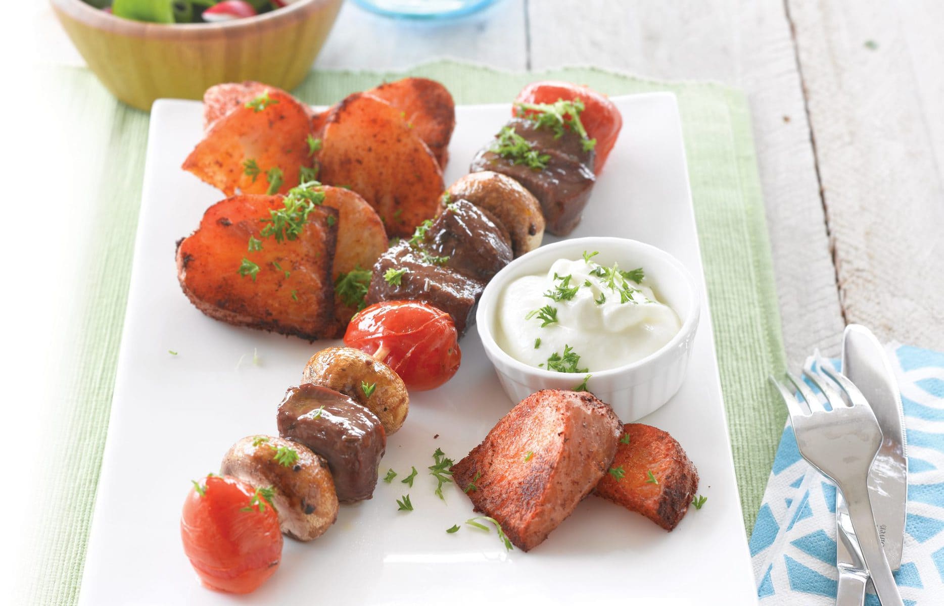 BBQ kebabs