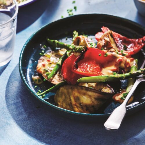 Barbecue vegetable medley