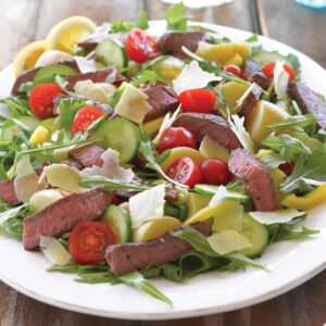 Chargrilled beef salad