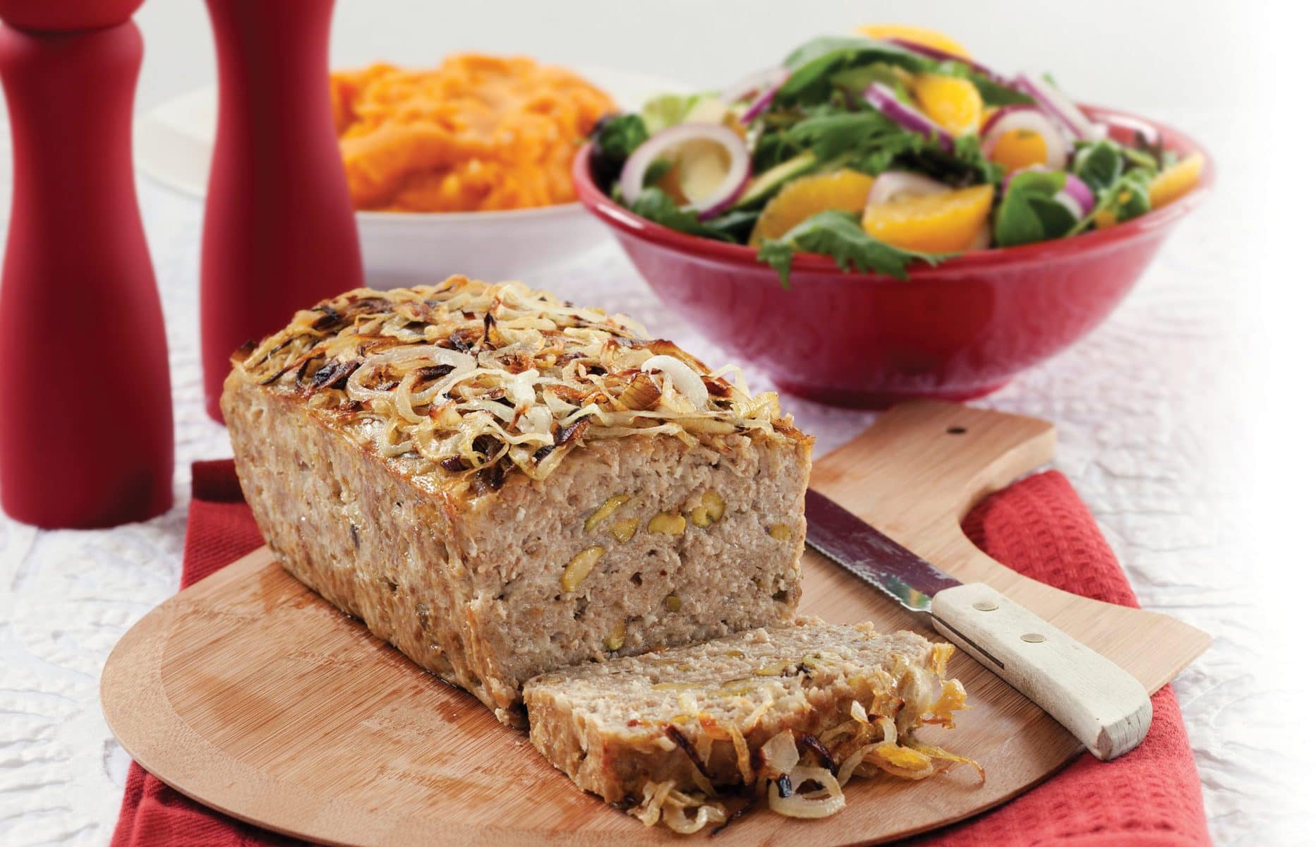 Chicken and pork loaf