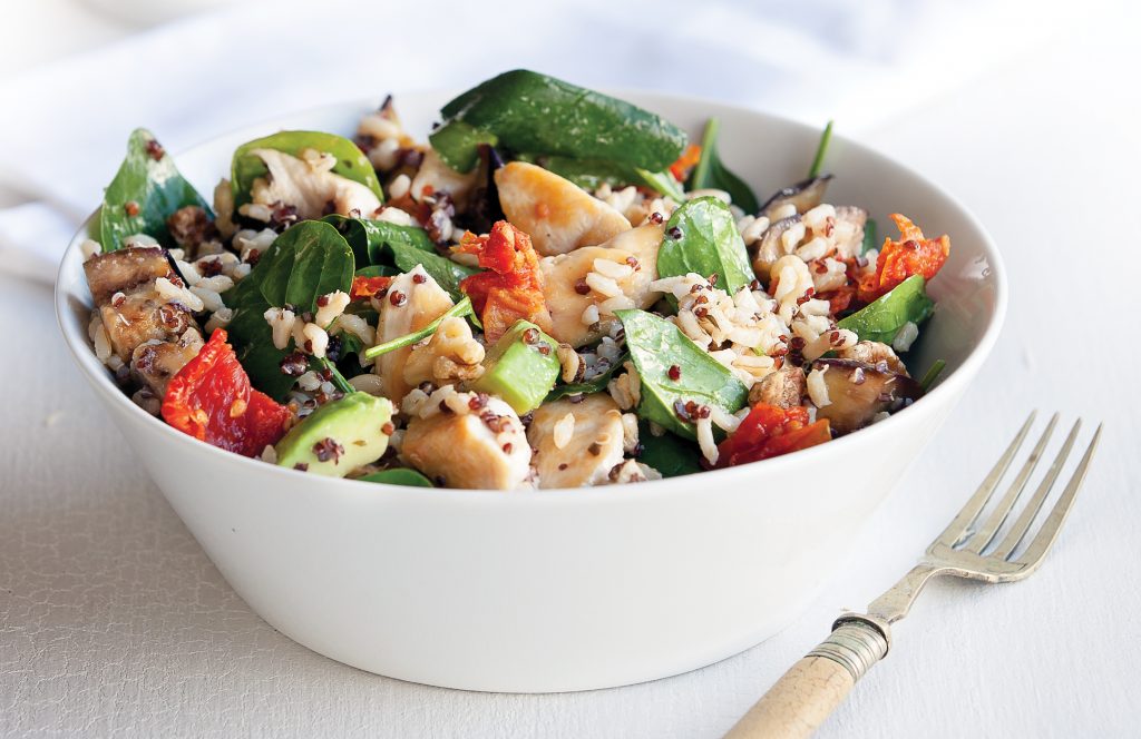 Chicken, rice and quinoa salad Chicken, rice and quinoa salad