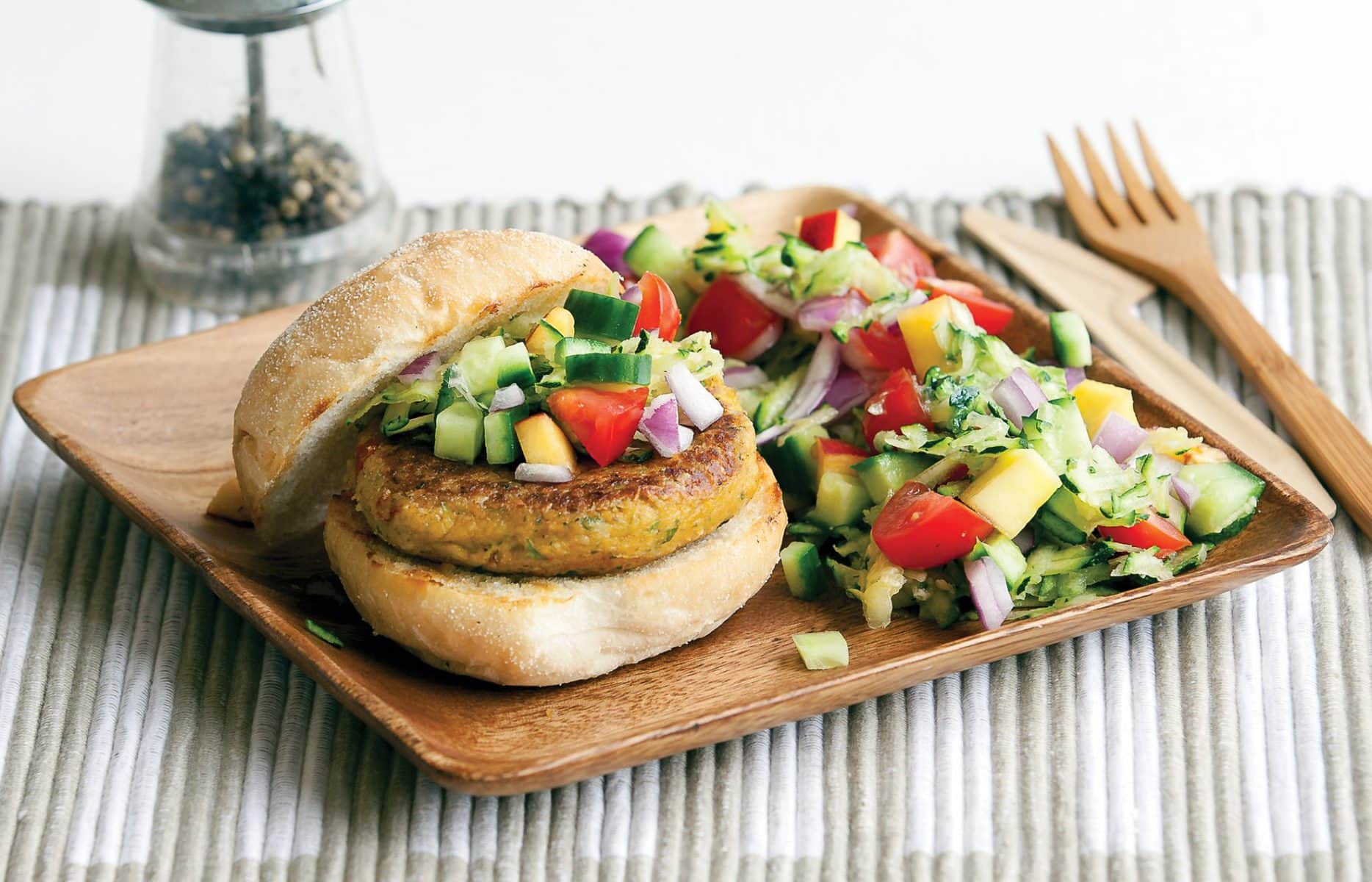 Chickpea burgers