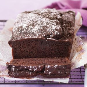Choc-berry marble loaf