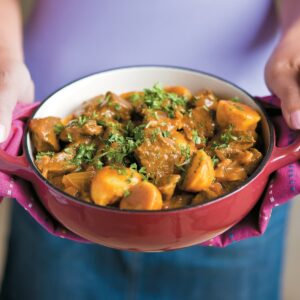 Chunky beef curry
