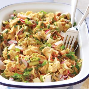 Curried chicken coleslaw