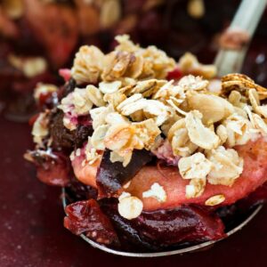Fruit crumble