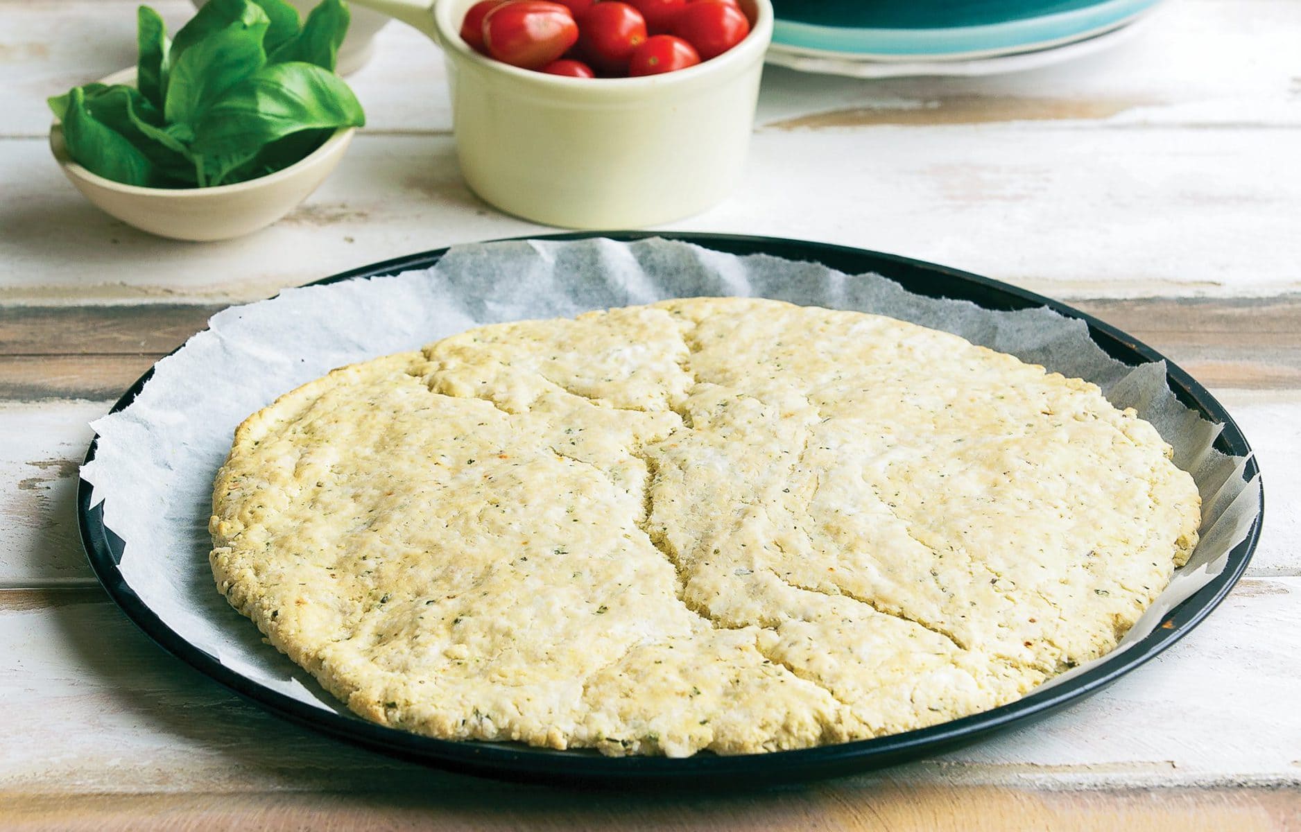 Gluten-free pizza base