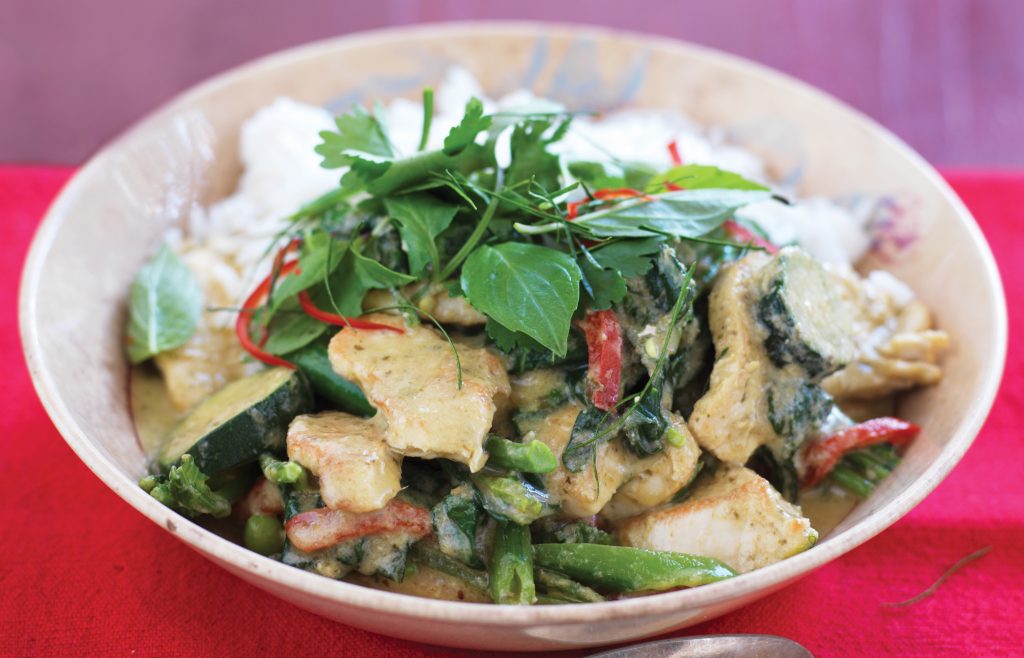 Green chicken curry Green chicken curry