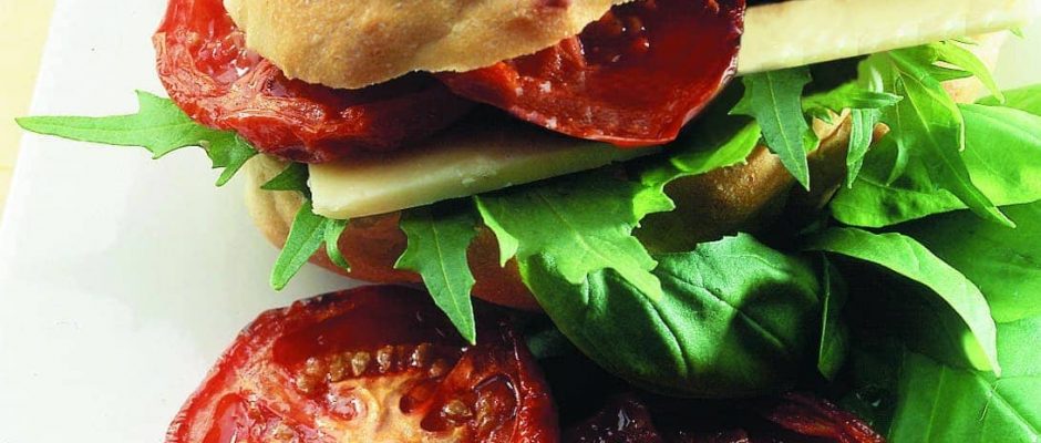Kumara and bean burgers