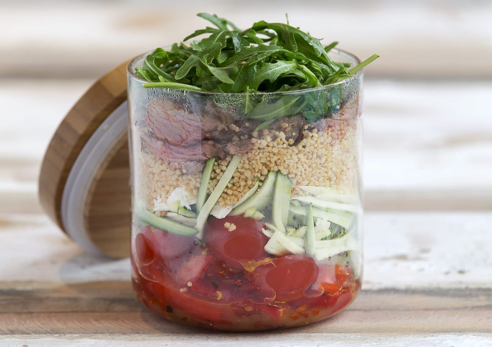 Lamb and couscous salad