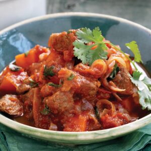 Lamb, date and kumara tagine