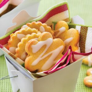 Lemon polenta cookies