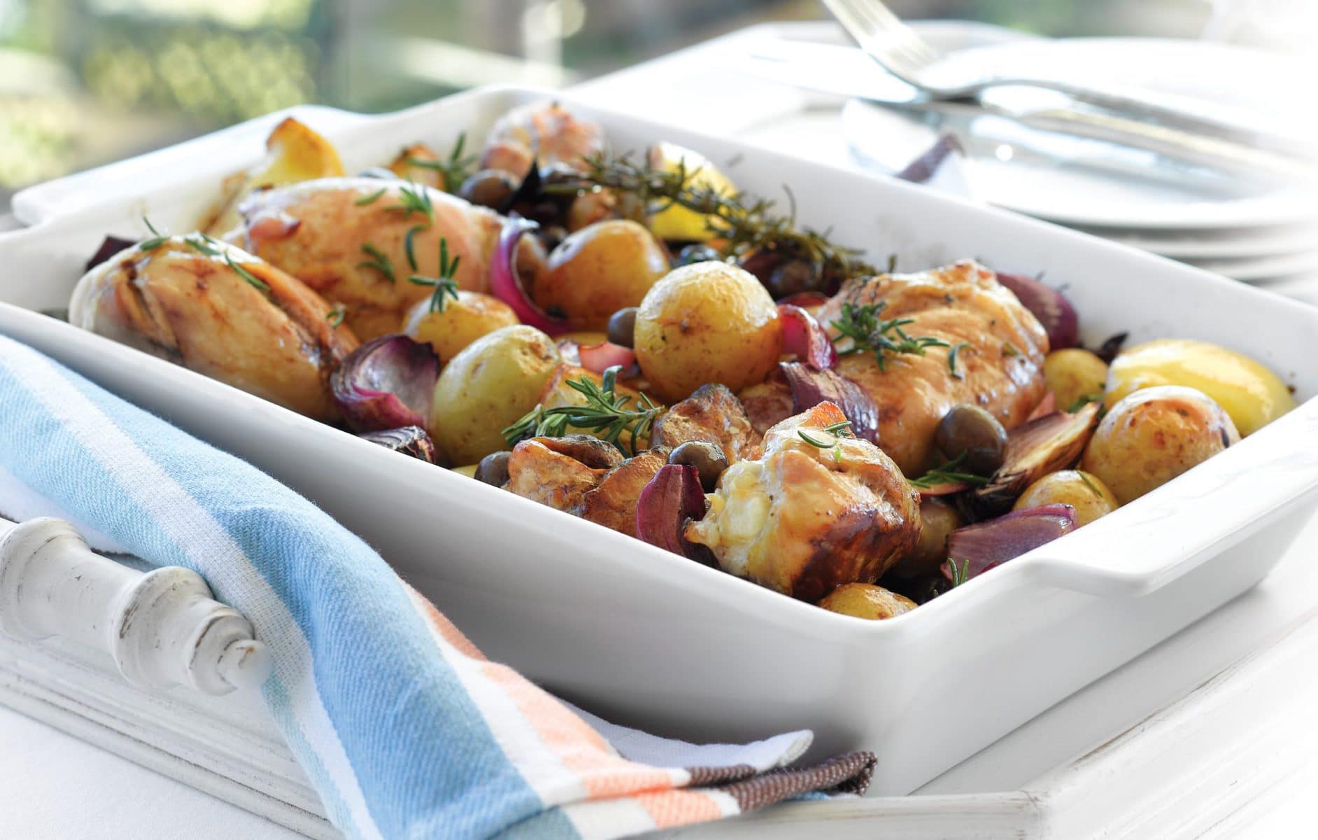 Lemon roasted chicken