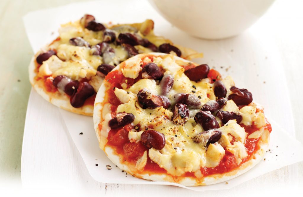 Mexican chicken pizzas Mexican chicken pizzas
