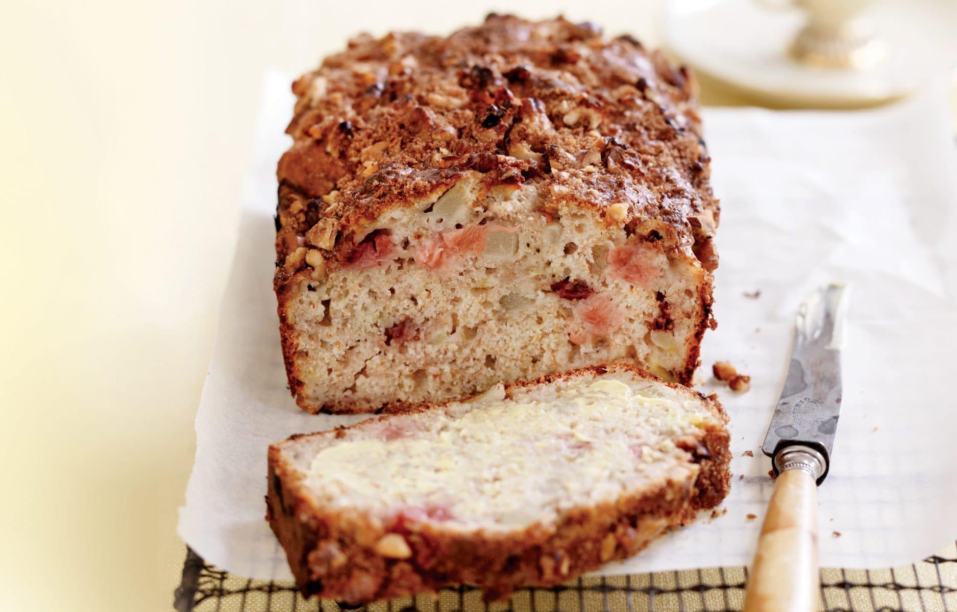 Pear and walnut bread