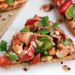 Piri piri chicken pizza