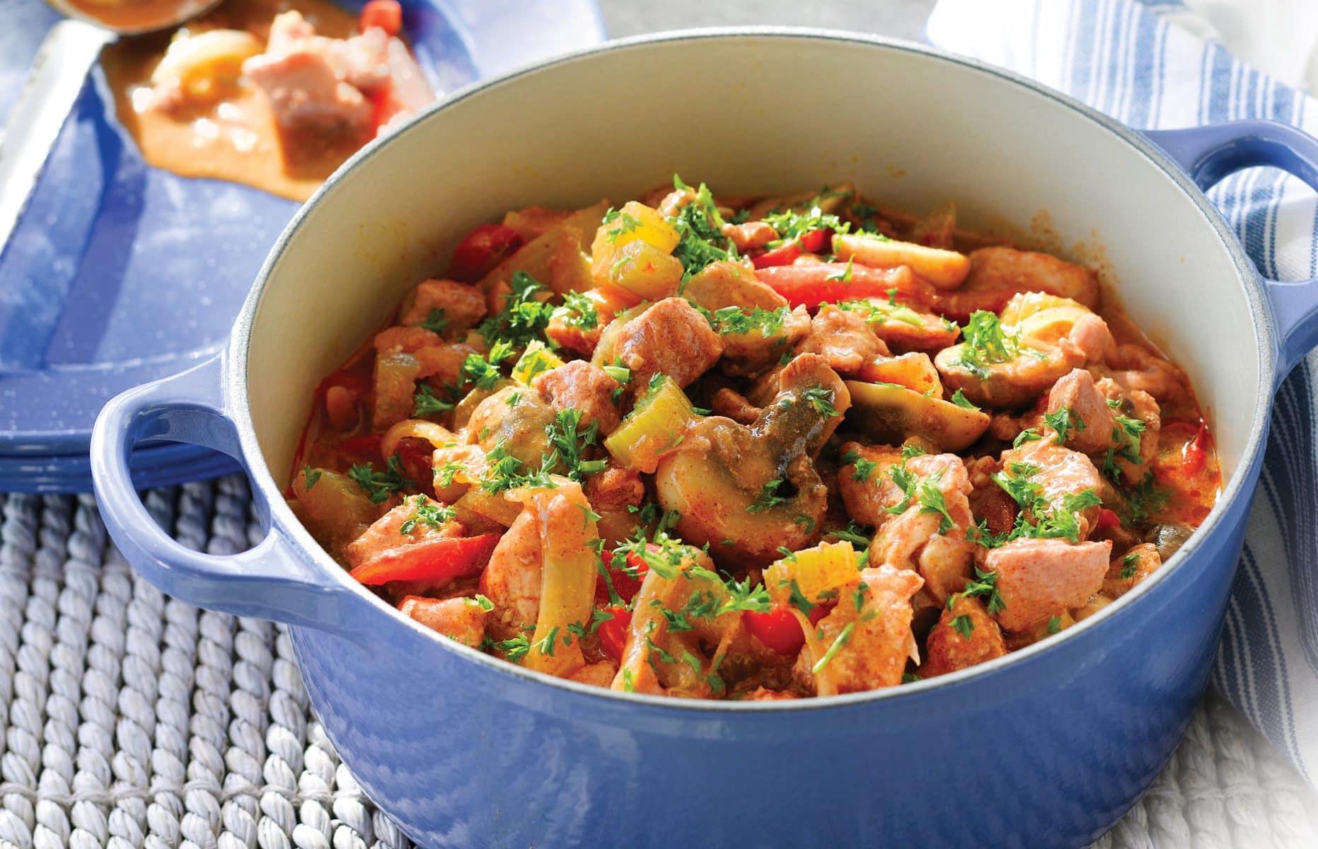 Pork and paprika casserole