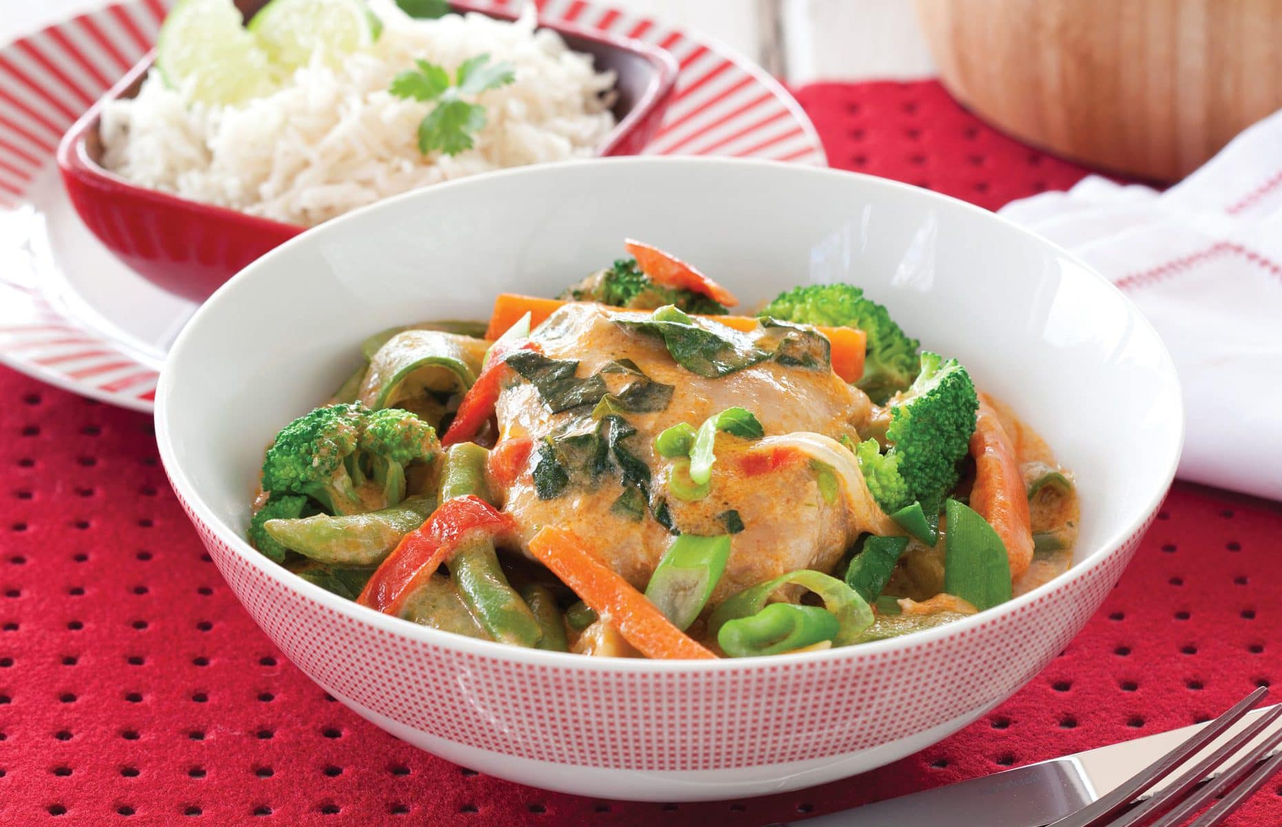 Quick chicken curry