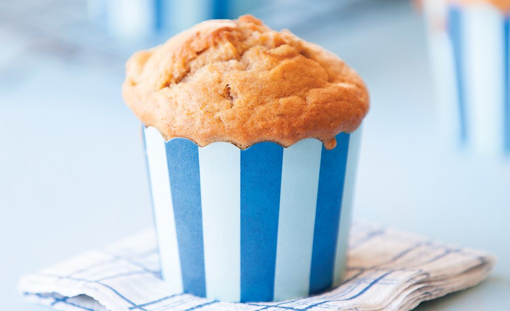 Rhubarb and date muffins Rhubarb and date muffins