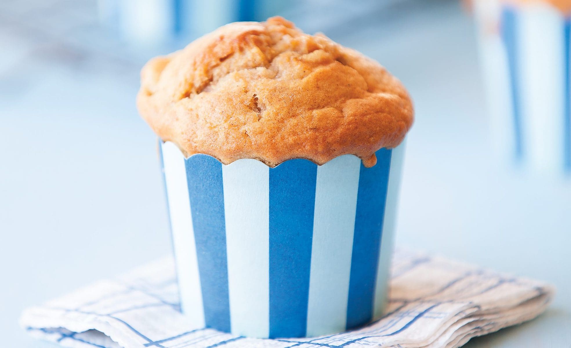 Rhubarb and date muffins