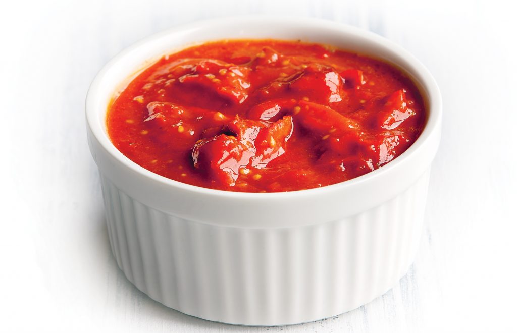 Roasted tomato and chilli salsa Roasted tomato and chilli salsa