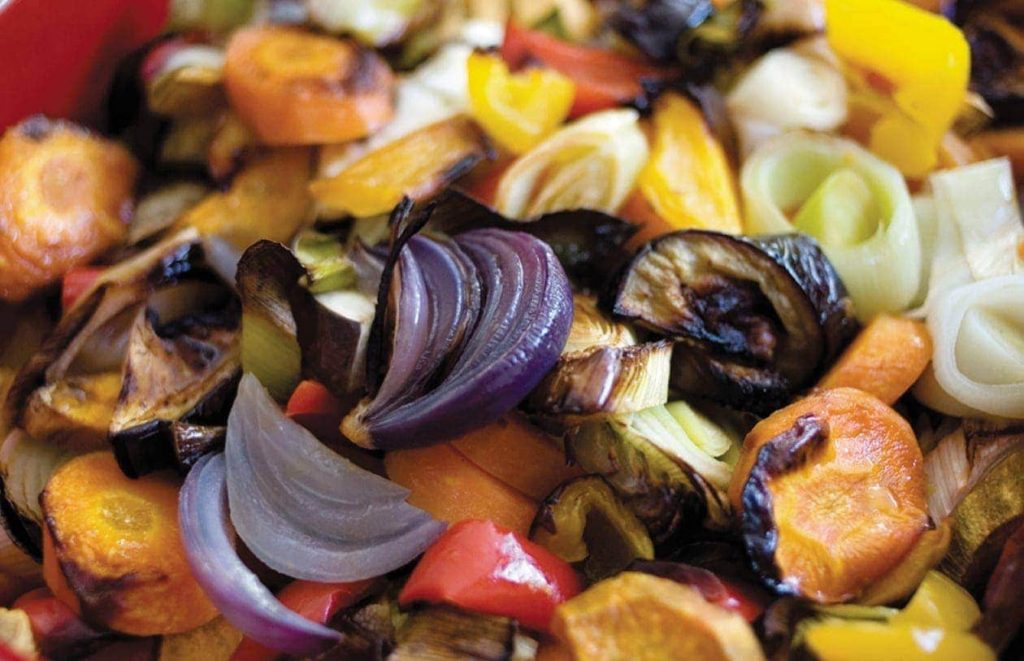 Roasted vegetables