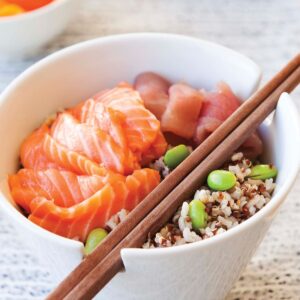 Scattered sushi (Chirashizushi)