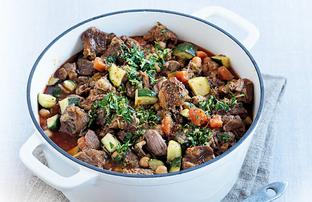 Slow-cooked lamb with gremolata Slow-cooked lamb with gremolata