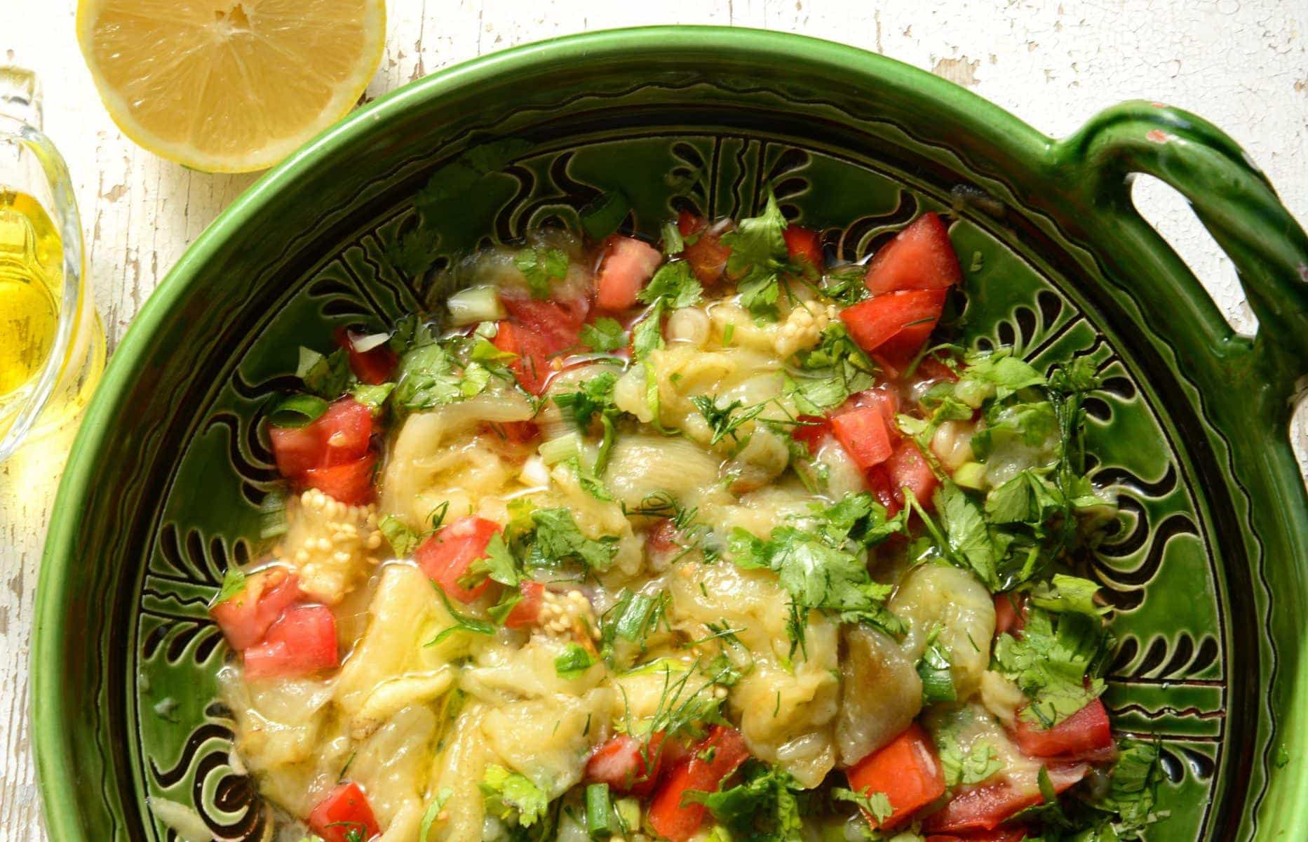 Smoky eggplant dip