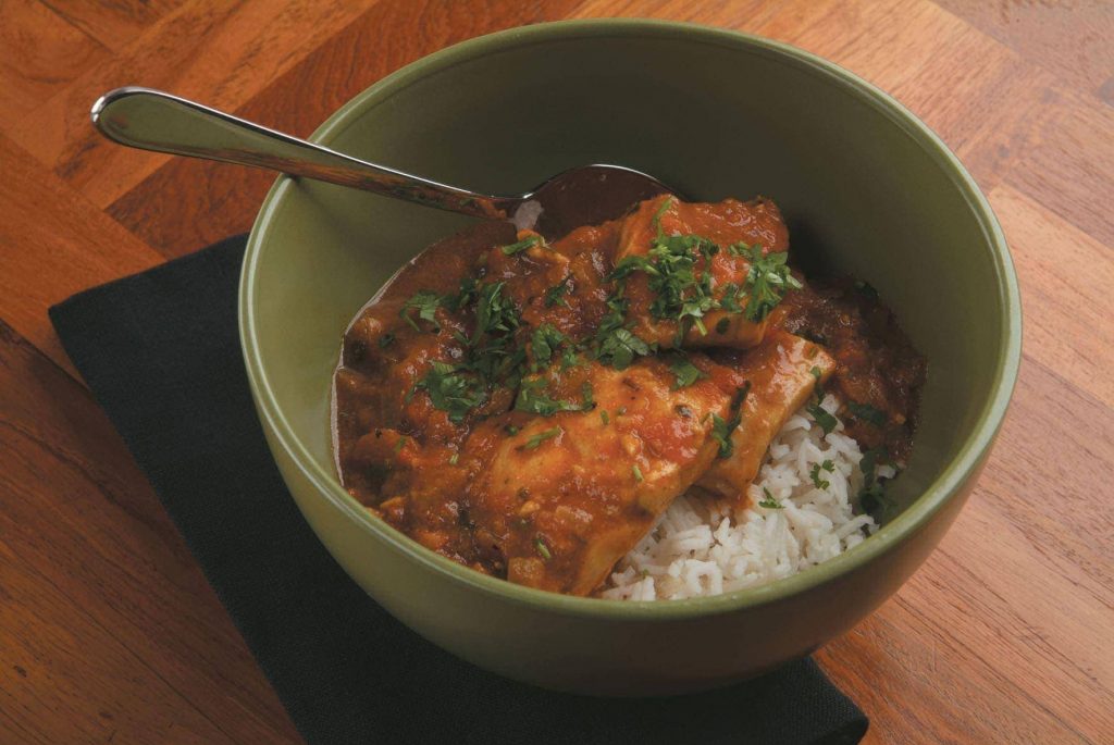 South Indian fish curry