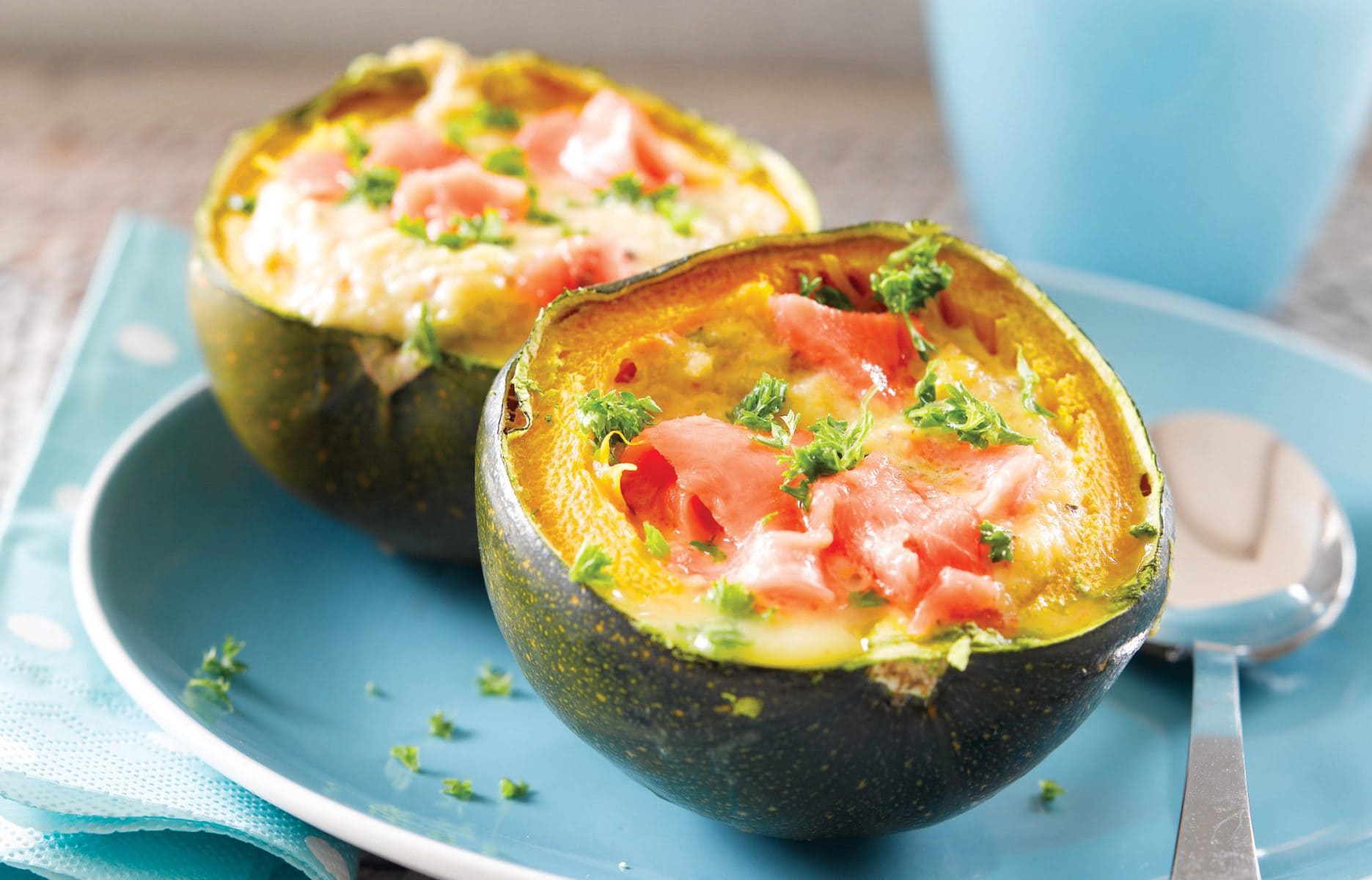 Stuffed squash