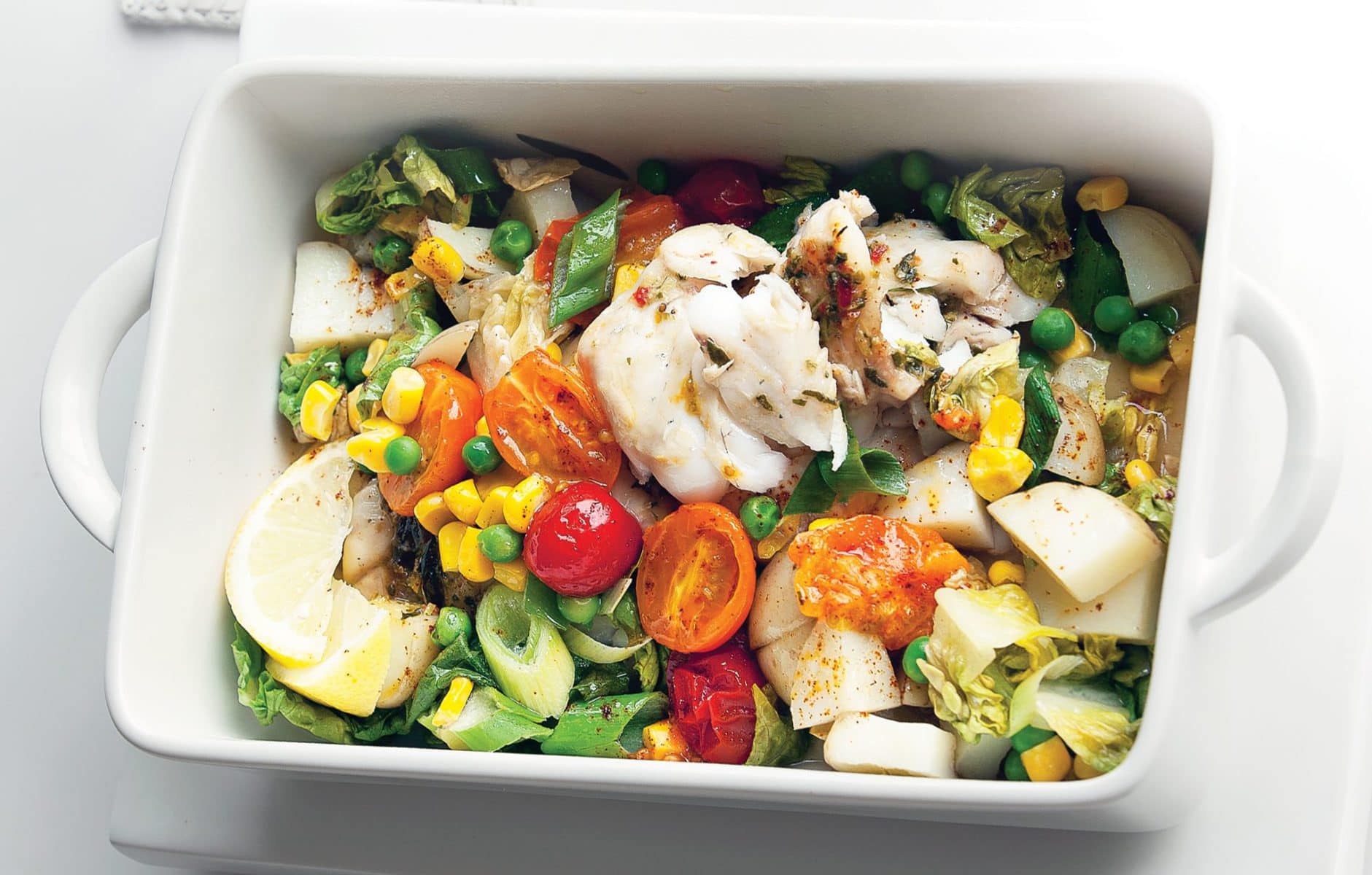 Summer Mediterranean fish