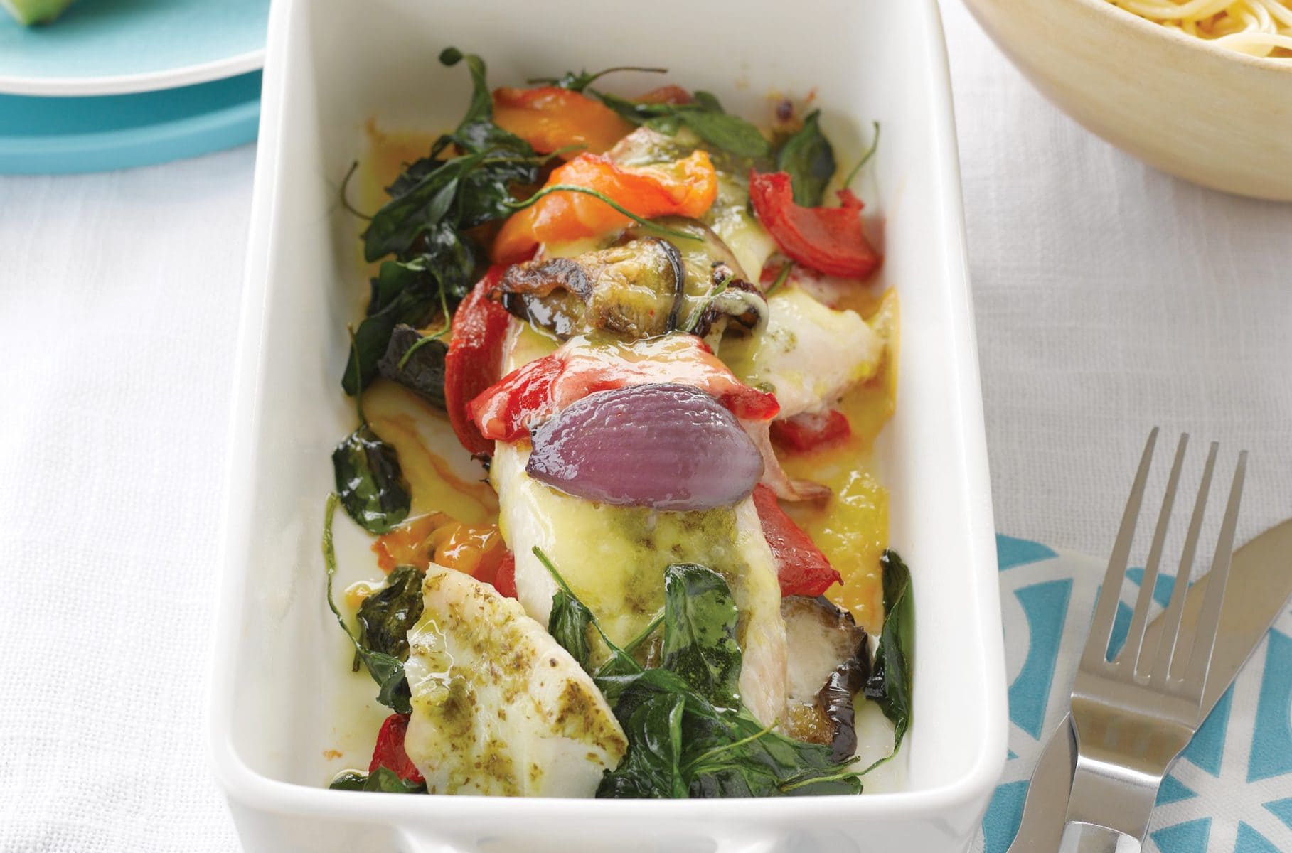 Summer fish bake