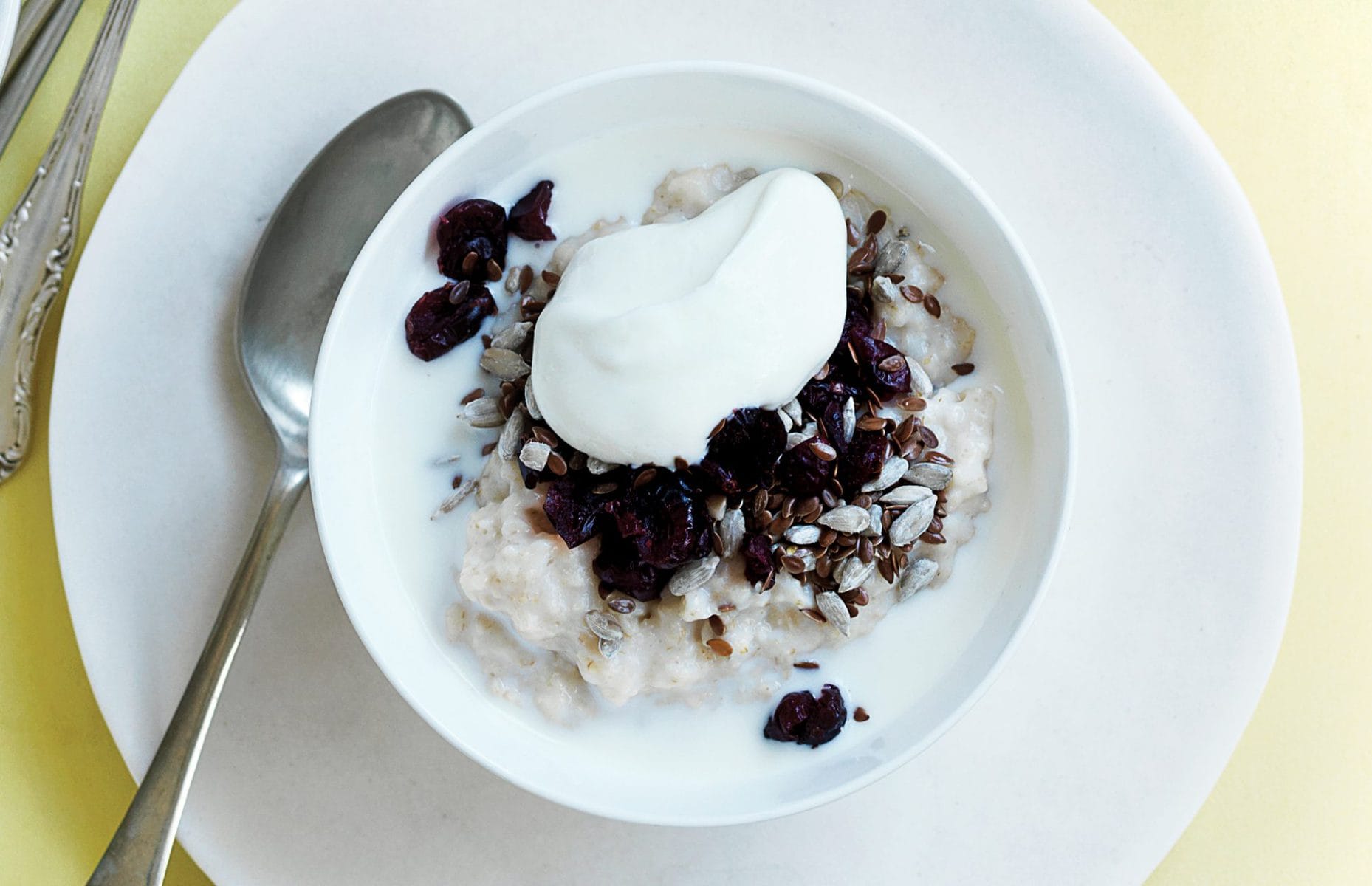 Sunflower and linseed porridge