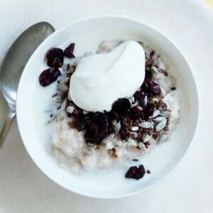 Sunflower and linseed porridge