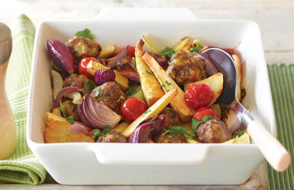 Tasty meatball bake Tasty meatball bake