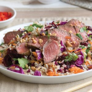 Thai beef slaw