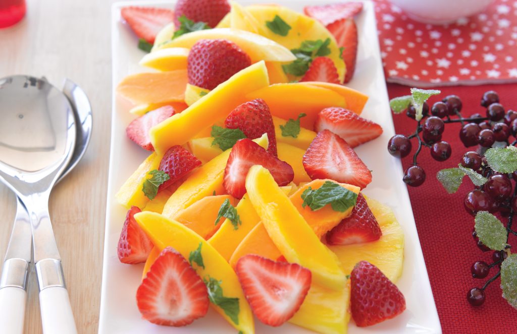 Tropical fruit salad Tropical fruit salad