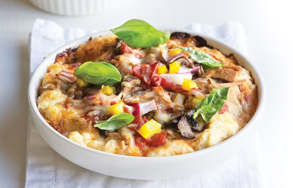 Tuna deep-pan pizza Tuna deep-pan pizza