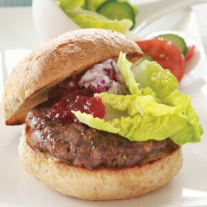 Venison burgers