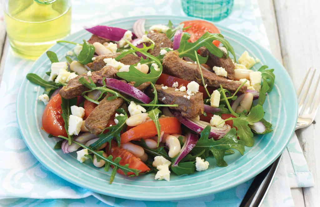 Warm lamb salad Warm lamb salad