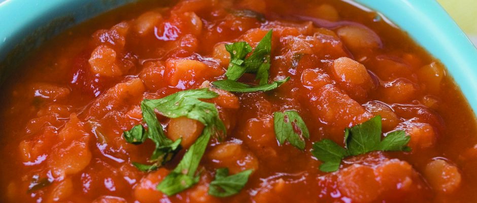 Mexican spiced tomato soup