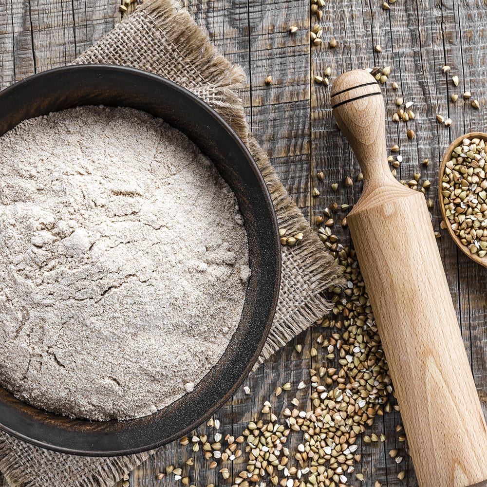 What flours and starches are low FODMAP?
