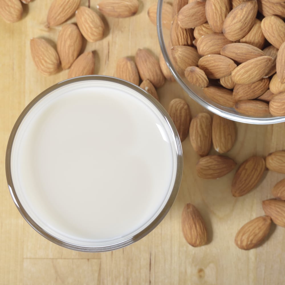 FODMAP content of milk and milk alternatives