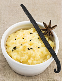 Creamed rice, chocolate, cooking with quinoa