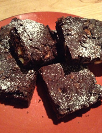 HFG chocolate brownie the gluten-free way!