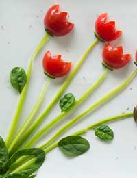 Mother’s Day edible flowers